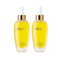 Ogee Jojoba Glow Face Oil, 2 Pack – Organic & Natural Moisturizing Facial Oil – Multi-Tasking Treatment for Radiant Skin (30ml Each)