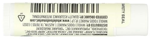 365 by Whole Foods Market, Organic Flavored Lip Balm, Pomegranate Orange, 0.15 Ounce