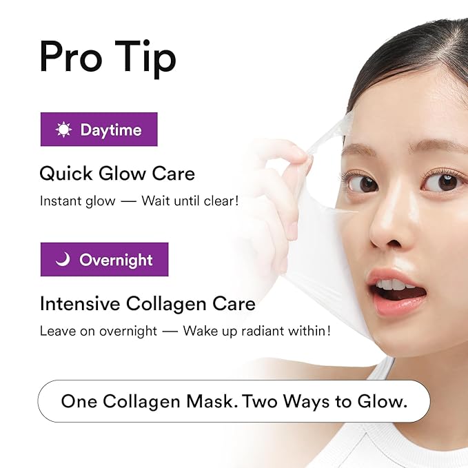 VEGANIFECT Collagen Wrapping Peel Off Facial Cream Mask with Jelly Brush, For Elasticity, Hydrating, Hydrolyzed Collagen & Peptide, Glass Skin, Korean Skincare, 2.73 Fl Oz
