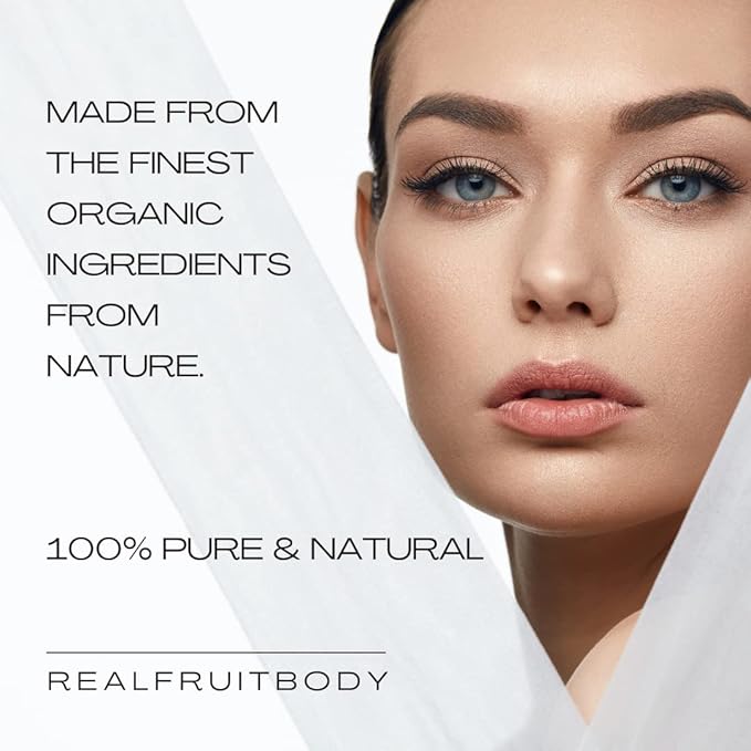 Real Fruit Body® Coconut Macadamia Sugar Scrub and Oil Treatment - 100% Pure and Natural, Leaping Bunny® Certified Cruelty Free, Vegan, Organic - 3.38 Ounce | 100 ml