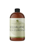 OPO Squalane Oil - Pure, Natural, Plant-Derived, Non GMO, Refined - 16 oz - Squalene Alternative, from Olive - Ultra Hydrating & Moisturizing Carrier Oil - hexane free, cold pressed