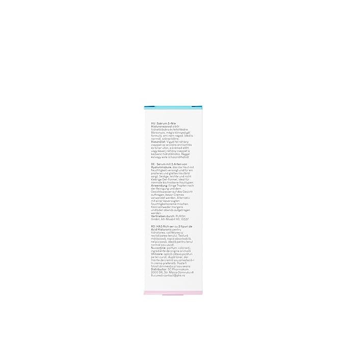 Geek & Gorgeous - HA 5 Rich - Serum with 5 forms of Hyaluronic acid, silky & rich - hydrates, softens & plumps the skin - all skin types especially normal & dry skin, 1 oz