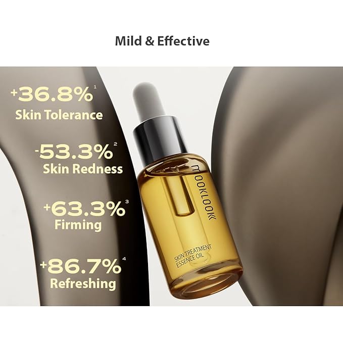1PC Mooklook Skin Essence Oil Intensive Skin Serum, Squalane Serum Renew Firm Lift Soothe Your Skin Inside Out (20ml)