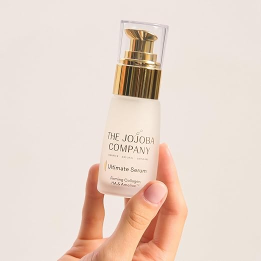 Jojoba Ultimate Serum – Face Serum with Jojoba Oil – Hydrating Formula for Smoother, Firmer-Looking Skin – Lightweight Daily Moisturizer for Fine Lines, Wrinkles & Uneven Texture – 30ml