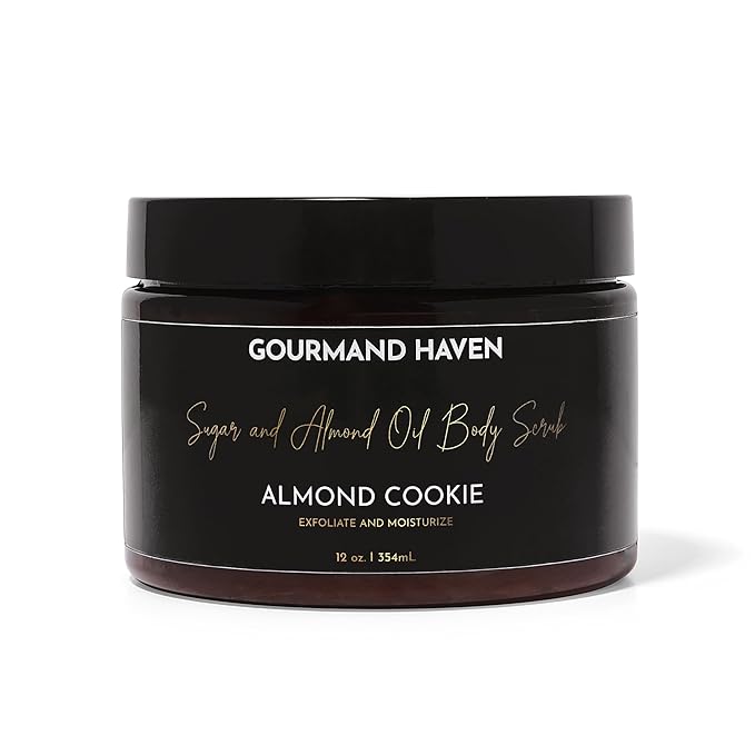 Exfoliating Body Scrub - Sugar Exfoliator - Bath and Shower Products for Women and Men - Exfoliate Dead Skin for Hand, Leg, and Body - 12 Fl Oz