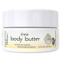 Deluvia Shea Body Butter - Raw Fair Trade Shea Butter, Organic Rose Hip Oil, Organic Lavender, Organic Jojoba Oil, Cocoa Butter & Dead Sea Minerals. Intense Moisturizing Body Cream.