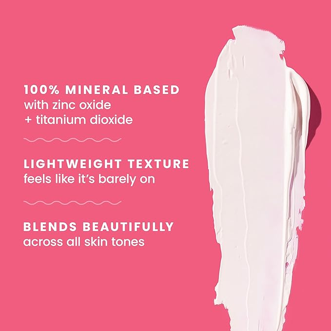 Hawaiian Tropic Skin Nourishing Milk Mineral Sunscreen Lotion SPF 50, 3.4 Fl Oz | Travel Size Sunscreen Zinc Oxide, Sun Milk, Mineral Sunblock SPF 50, Oxybenzone Free, 3.4 Fl Oz
