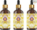 Deve Herbes Pure Bergamot Essential Oil (Citrus bergamia) with Glass Dropper Natural Therapeutic Grade Steam Distilled (Pack of Three) 100ml X 3 (10 oz)