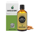 Earth N Pure Sweet Almond Oil (Badam Oil) Cold Pressed, Therapeutic Grade for Body, Skin, Hair 50 ml