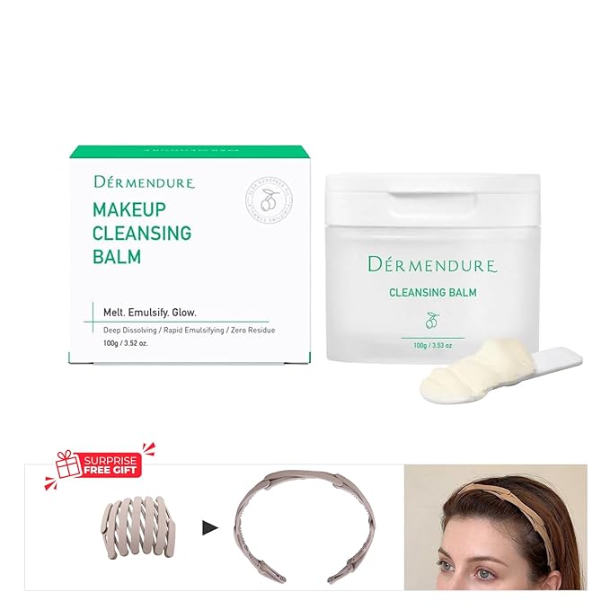 Makeup Melting Cleansing Balm – Rapid Emulsifying Makeup Remover for Waterproof Makeup, Cleansing Oil, Korean Makeup Remover, Deep Clean, Non-Greasy, Zero Residue, for All Skin Types 100g 3.52oz
