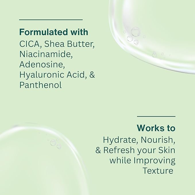 Green Dew Hydrogel Mask | Vegan Face Mask with Neem Leaf and CICA for All Skin Types, Improves Elasticity, Radiance, Hydrating, Korean Skincare, (1 sheet, 1.06 oz)