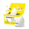 Nature Republic Vitapair C Daily Face Mask (30 vegan sheets) Niacinamide & Centella Asiatica Extract Bulk Facial spa Mask for Moisturizing & Hydrating Glow, korean beauty skin care for all skin types