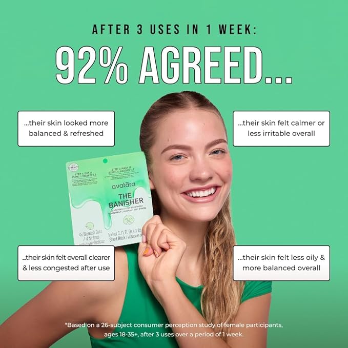 Avatara Sheet Mask Set, Facial Mask Variety Sets (2-Step Treatments)