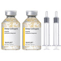Silk Peptide Intensive Lifting Ampoule 40ml, Korean Anti-Aging Serum for Face with Collagen & 30 Peptide Complex, Skincare Serum for Smoother, Glowing Skin (2Pcs)