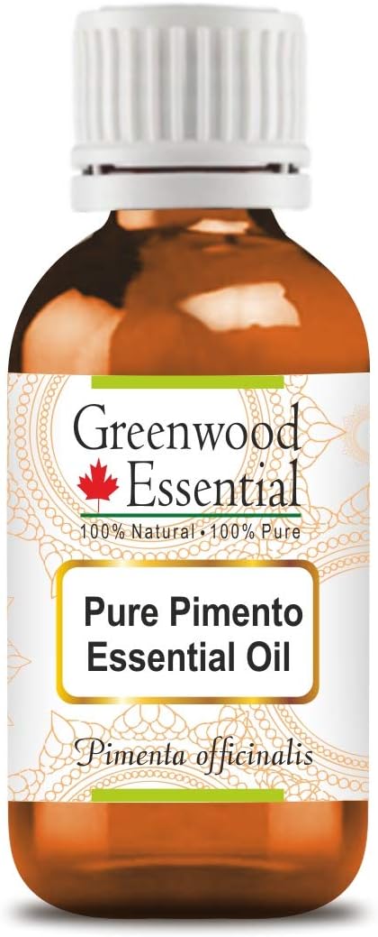 Greenwood Essential Pure Pimento Essential Oil (Pimenta officinalis) Steam Distilled 10ml (0.33 oz)