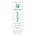 Native Mineral Sunscreen Lotion SPF 30, Pear & Coconut Water Scent, with 100% Mineral Zinc Oxide for Face & Body, Hawaii Compliant, Vegan, No White Cast - 7 oz