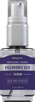 Piping Rock Hyaluronic Acid Serum for Face | 1 fl oz | Moisturizer for Skin and Body | Cruelty Free