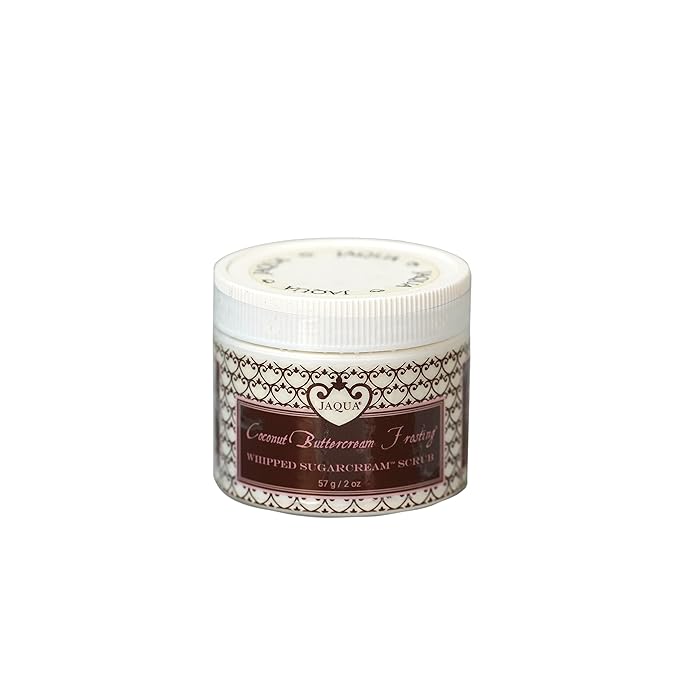 Jaqua Coconut Buttercream Frosting Whipped Organic Sugar Scrub