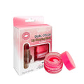 MOND'SUB Lip Sleeping Mask,Overnight Dry Damaged Lip Nourishment,Moisturizer for Plump, Smooth Lips,Hydrating Lip Balm Care with Fruit Extracts,Dual-Color Watermelon & Cherry
