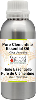 Greenwood Essential Pure Clementine Essential Oil (Citrus Clementina) Steam Distilled 300ml (10.1 oz)