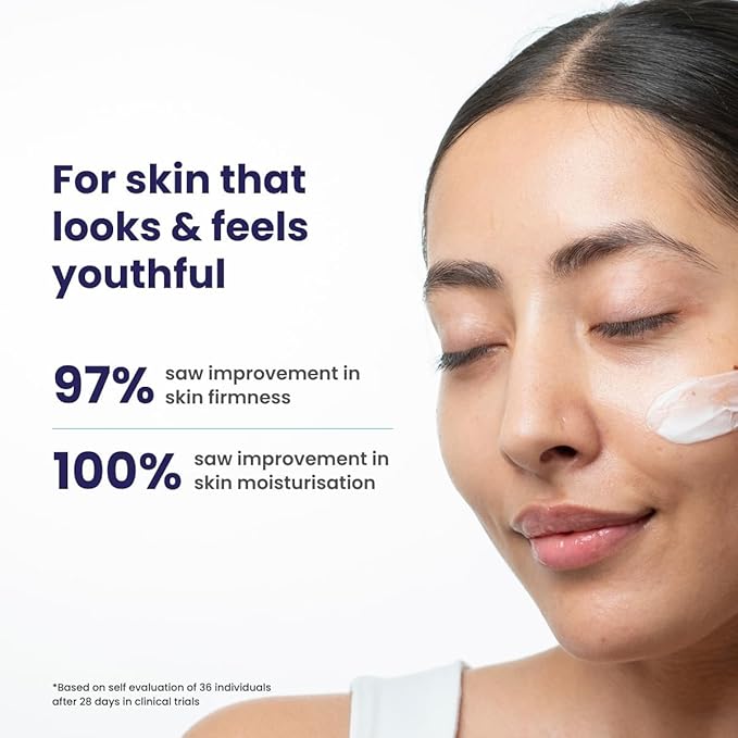 Ceramide & Hyaluronic Acid Moisturiser | Moisturizer For Face | Barrier Repair Cream | Long Lasting Hydration | Suitable For Normal To Dry Skin | 100G