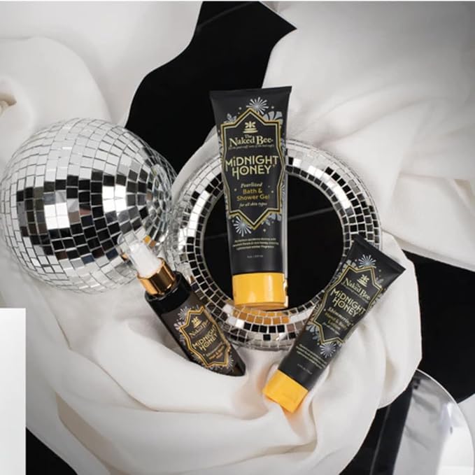 The Naked Bee Midnight Honey Shimmering Body Lotion (8 oz)