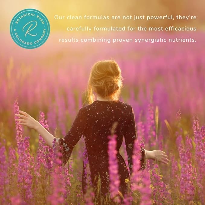 BOTANICAL RUSH Simply Nourished Cream, Squalane from Olives Provide Unique Moisturizing, Enhancing Natural Barrier Function, For All Skin Types, 1.2 Fl Oz Bottle