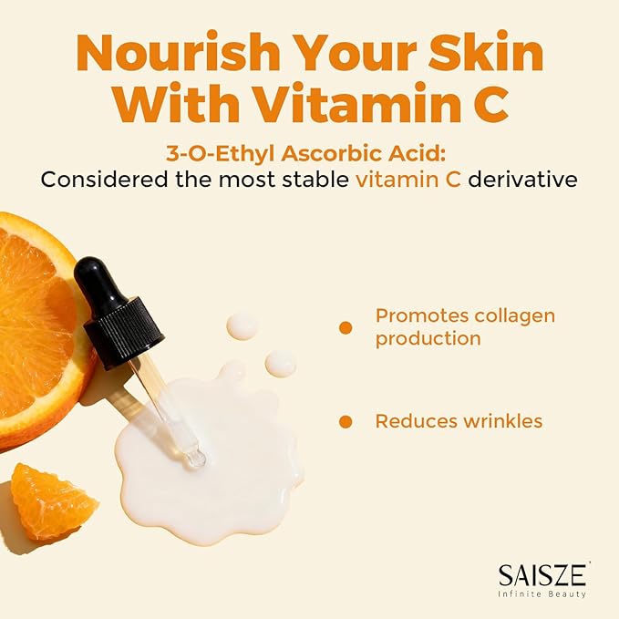Vitamin C Serum for Face, Facial Serum for Dark Spot, Skin Care Gifts for Women, Mothers Day gifts, Anti Aging with Vitamin C, Hyaluronic Acid, 60ml