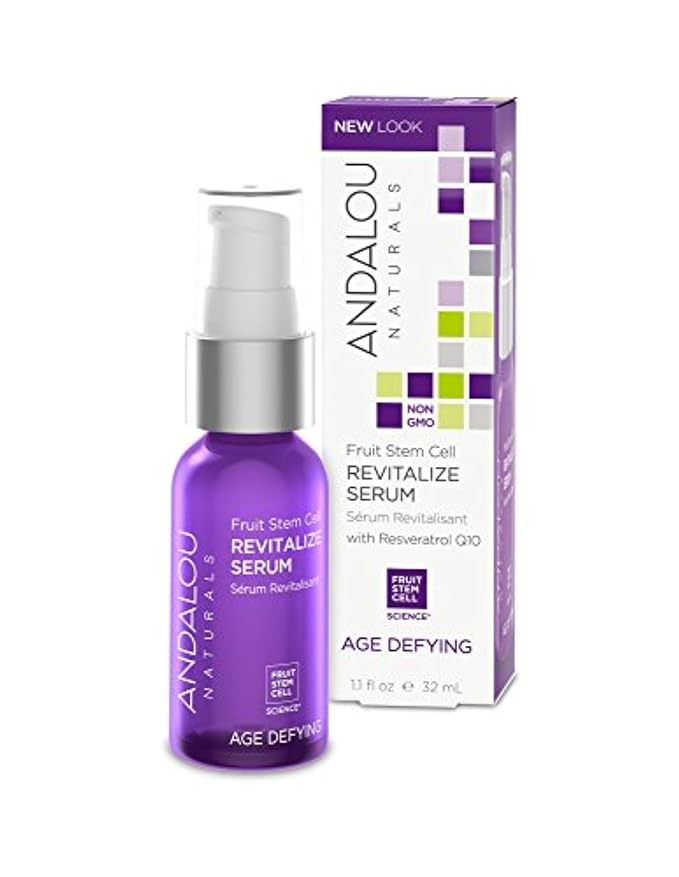 Andalou Naturals Serum Fruit Stem Revitalize, 1.1 oz