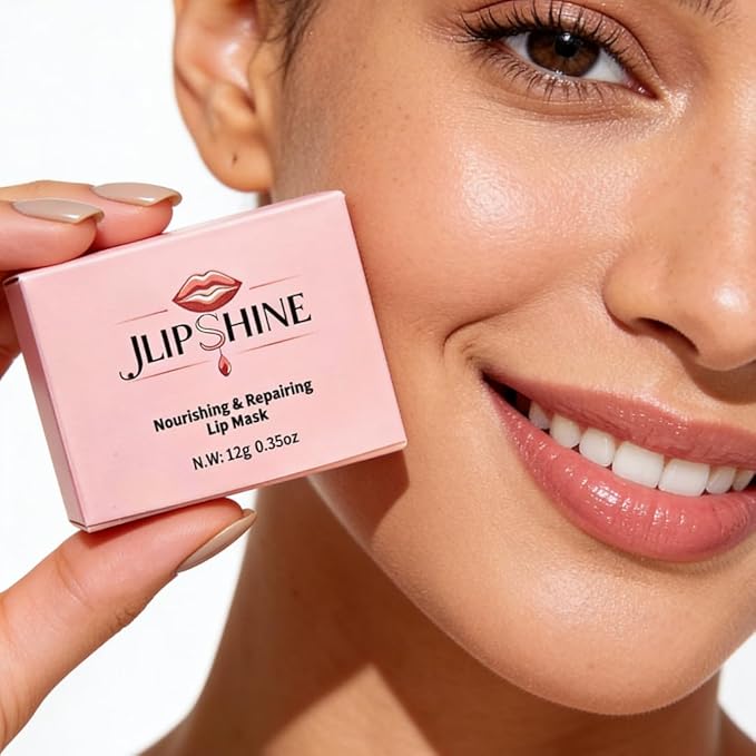 JLIPSHINE Overnight Lip Mask Nourishing & Repairing Lip Balm Deep Hydration with Mineral Rich Formula, Waterproof-(Watermelon)