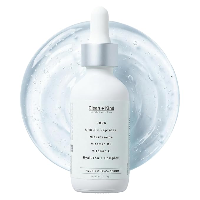 PDRN Serum with GHK-Cu Peptides & Niacinamide – Lightweight Facial Serum for Firming, Hydration & Skin Renewal – Salmon DNA–Inspired Formula Helps Improve the Look of Fine Lines, Redness & Dull Skin