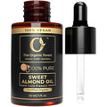 Plant Based and Organic Sweet Almond Oil - Cold-Pressed, Pure & Natural - Almond Drops for Skin, Hair, Face - Body Oil After Shower - Carrier Oil for Essential Oils Mixing - Aceite de Almendras