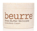 Beurre Shea Butter Body Cream – Whipped Hydrating Body Butter for Smooth, Nourished Skin – Rich Moisturizer with Vanilla – Vegan, Plant-Based, Cruelty Free Skincare
