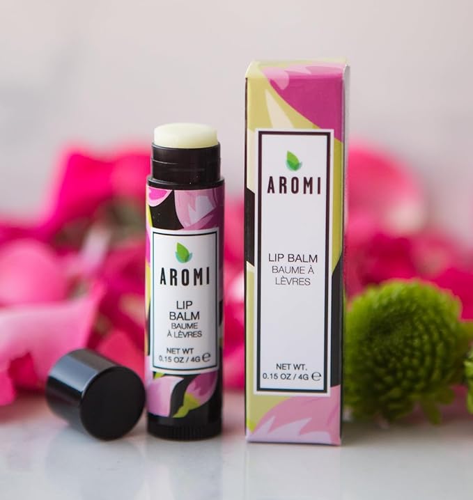 Aromi Lip Balm | Moisturizer, Natural, Vegan + Cruelty-free, Handmade, Salve for Dry Lips, Small Batch, Gluten, Paraben, + Phthalate Free