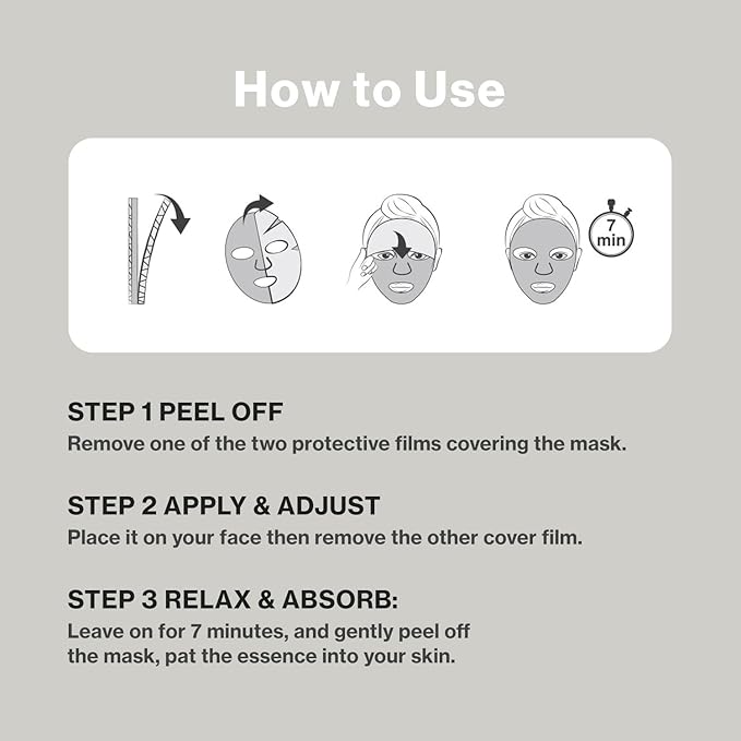 idplacosmetics Real After Care Mask (5ea) — Bio-Cellulose Ultra-Adhesive Korean Sheet Mask with Coconut-Derived Fiber for Soothing Hydration & Comfortable Fit