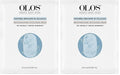OLOS Moisturizing Cellulose Mask, 0.67 oz - Sheet Masks with Indian Ginseng, Hyper-Fermented Aloe - Antioxidant, Protective and Hydrating Face Mask (Pack of 2)