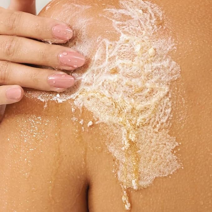 LALICIOUS Sugar Coconut Sugar Scrub, Exfoliating Body Scrub, Moisturizing Whipped Body Exfoliator, Everyday Exfoliating Body Scrub, Shave after rinsing, No Parabens - Large 16oz