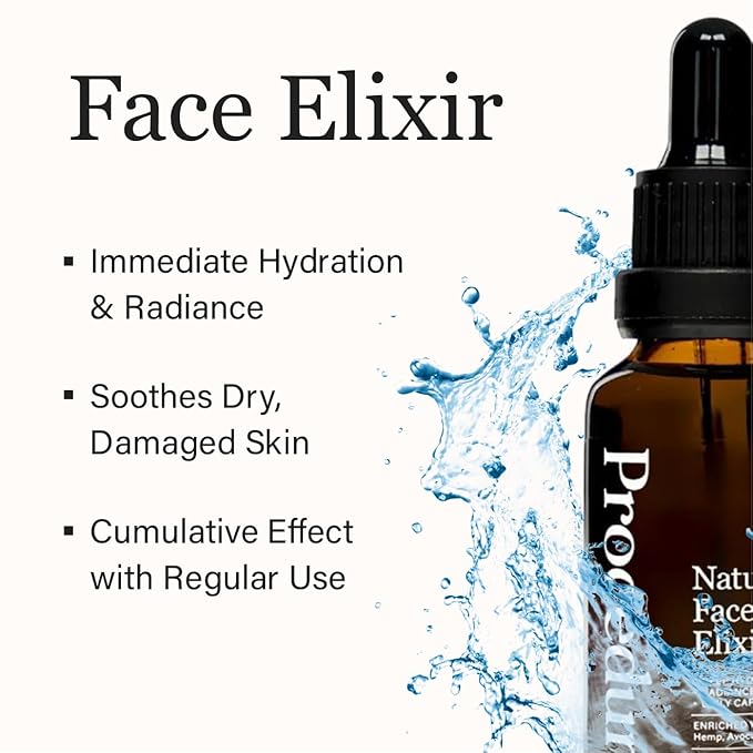 Hydrating & Anti-Aging Face Oil with 10 Natural Oils .Vegan Facial Oil for Glowing Skin & Gua Sha Massage (30 ml / 1 fl oz)