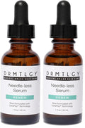 DRMTLGY Needle-less Serum - Anti-Aging Serum for Fine Lines & Wrinkles - Niacinamide with Potent Blend of Hyaluronic Acid, Peptides & Ceramides, 1 fl oz (Pack of 2)