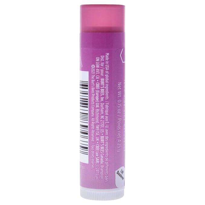 Burt's Bees 100% Natural Tinted Lip Balm, Sweet Violet with Shea Butter & Botanical Waxes - 1 Tube