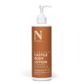 Dr. Natural Castile Body Lotion - Non-Greasy Body Cream with Shea Butter - Gentle and Soothing Lotion for Women and Men - Almond and Mandarin - 16 oz