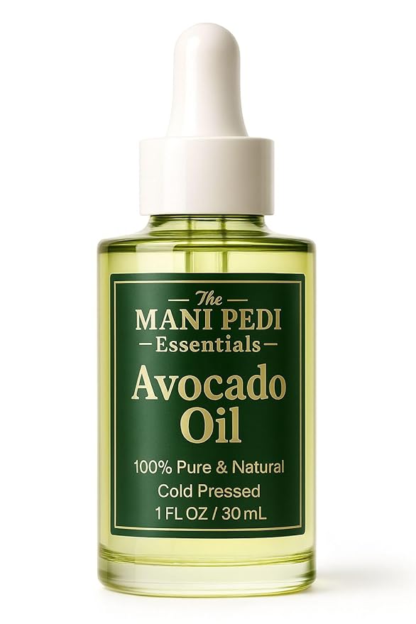 TMPE 100% Pure Avocado Oil, Cold-Pressed Single-Ingredient Carrier Oil for Hair, Skin & Body Care – Lightweight, Fast-Absorbing Moisturizing Oil - 1 fl oz