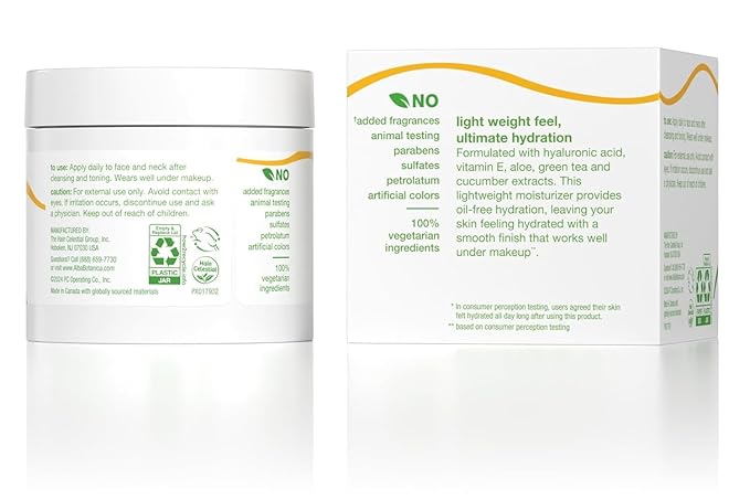 ALBA BOTANICA Moist,Oil FR,Aloe&GRN Tea, 3 FZ