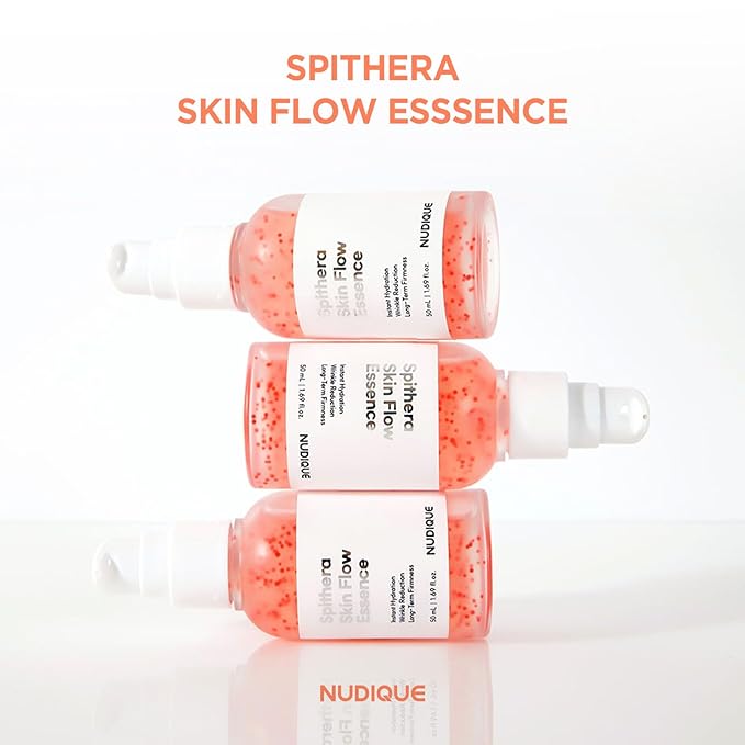 Skin Flow Essence – Peptide Serum for Firming, Elasticity & Anti-Aging with Peony Exosome, Hydrating Glass Skin Formula, 1.69 fl oz (50ml)