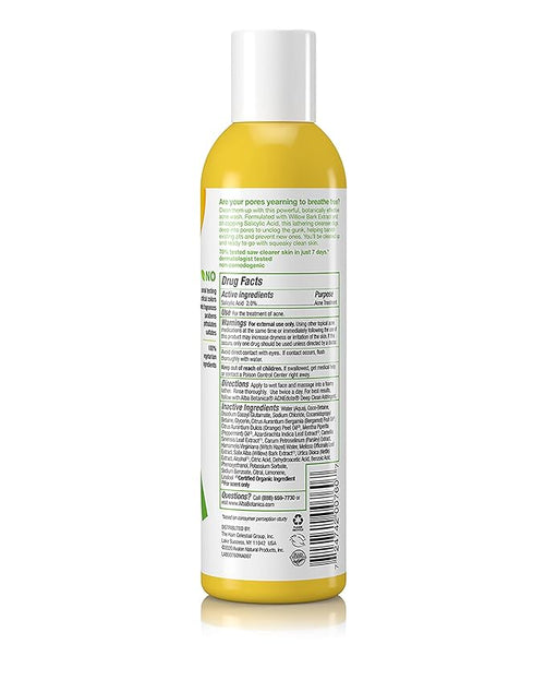 Alba Botanica Acnedote Maximum Strength Deep Pore Wash (Packaging May Vary), 6 Oz (Pack of 2)