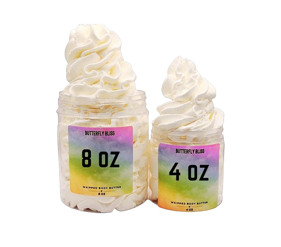 Apple Whipped Body Butter, natural lotion, organic, 4oz jar, made with shea butter, mango butter, coconut oil, almond oil