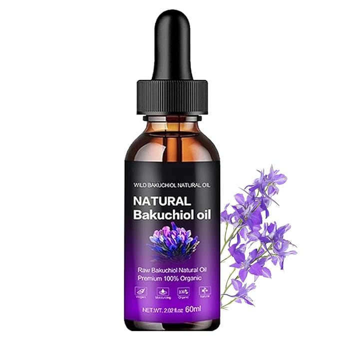 ARCHIDATE Organic Bakuchiol Oil, Natural Bakuchiol Oil for Face, Reduce Fine Lines & Wrinkles, Improve Dullness Roughness, Moisturizing Skin, Lightweight Suitable for all Skin Types