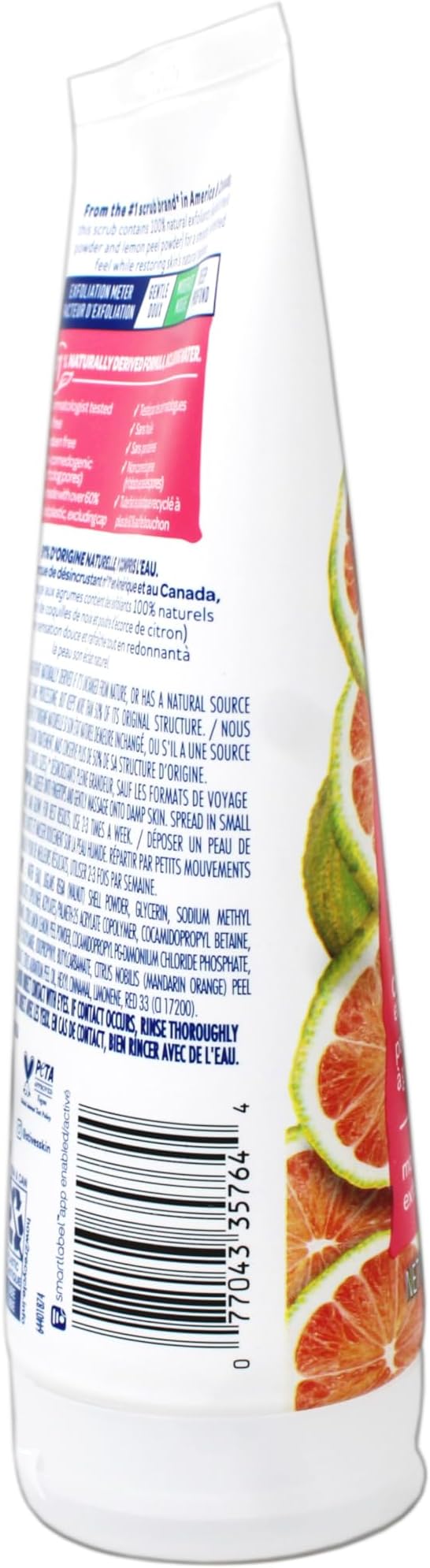 St. Ives Radiant Skin Pink Lemon and Mandarin Orange Face Scrub 6 oz (Pack of 6)