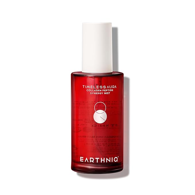 Collagen Peptide Face Mist, 100ml Hydrating Facial Spray Toner Targets Skin Elasticity & Improved Radiance With Vegan Glutathione & Blooming Flower Complex, Maintain Youthful Glow & Dewy Skin