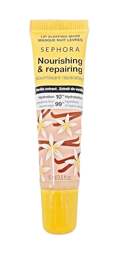 Sephora Collection Nourishing & Repair Lip Sleeping Mask - Vanilla (15 ml / 0.5 Fl Oz)
